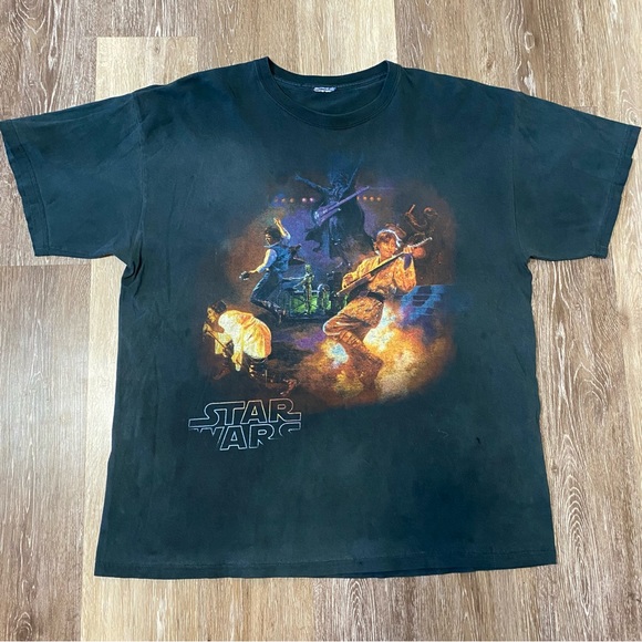 Other - Vintage Star Wars Rock Band Luke Skywalker Darth Vader Concert T Shirt Size XL
